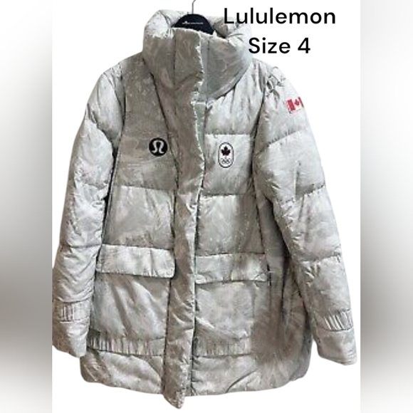 lululemon athletica Jackets & Blazers - LULULEMON Team Canada Women's Down Jacket - Size 4